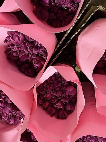 Букеты из живых цветов: Тюльпаны на 8 марта Принимаю корпоративные заказы с оформлением 16 — 9