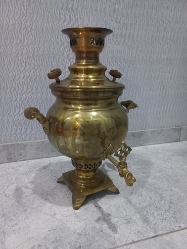 Samovarlar: İşlənmiş Od Samovar, 5 l, Ödənişli çatdırılma