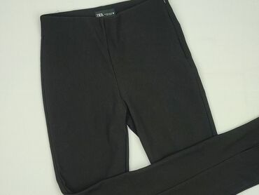 legginsy z rozszerzanymi nogawkami: Zara, Material trousers for women, M (EU 38)
