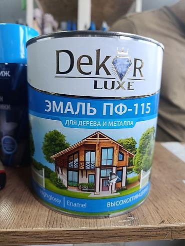 разбавитель: Эмаль ПФ-115 Dekor Luxe — высокоглянцевая алкидная эмаль для дерева и — 1