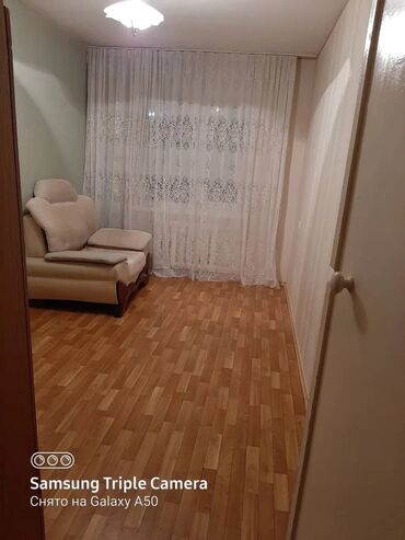 ош квартира долгосрочно: 2 комнаты, 43 м², 104 серия, 1 этаж, Косметический ремонт