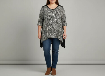 tunika plus size: George, Women`s tunic, size 2XL