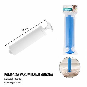 KMT Kuke torba – providna ručna vakuumska pumpa Praktična ručna pumpa