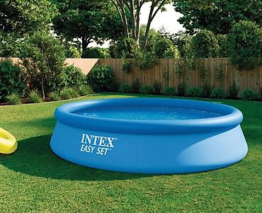 İdman və istirahət: Elektron Nasos Hediyye. Intex 3.05 × 0.61 m şişmə hovuz 🌊 Yay — 1