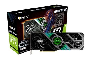 geforce gtx: Видео карта, Колдонулган, NVidia, GeForce RTX, 8 ГБ, ПК үчүн