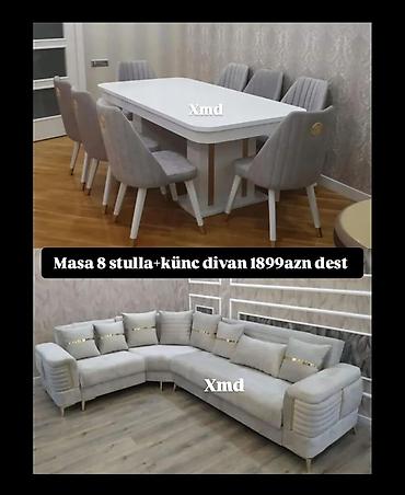 stulu: Yeni, Masa və oturacaqlar, Kredit yoxdur — 1