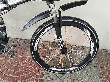 Dağ velosipedləri: Sport-Time dağ velosipedi - Qatlanan alüminium tipli gövdə - Ön — 17