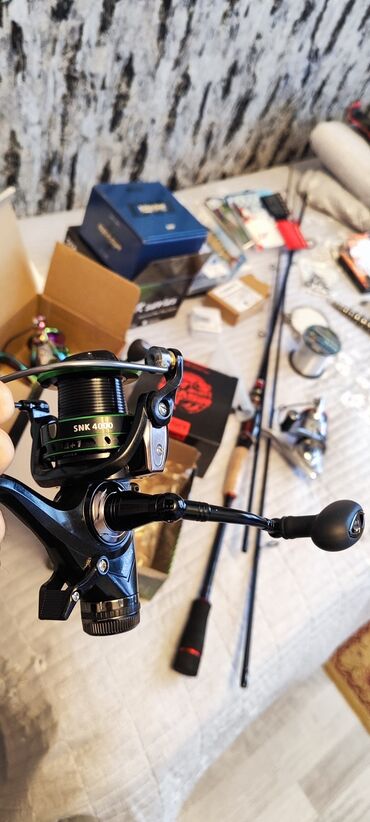 спортивный инвентарь в баку: SNK 4000 spininq makarası - Model: SNK 4000 - Rulman sistemi: 4+1 - lalafo.az -da спортивный инвентарь в баку: SNK 4000 spininq makarası - Model: SNK 4000 - Rulman sistemi: 4+1 -