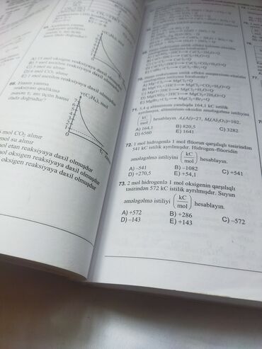 Kimya: Məhsul: “Test Toplusu – Kimya (I hissə), 2019” — 5