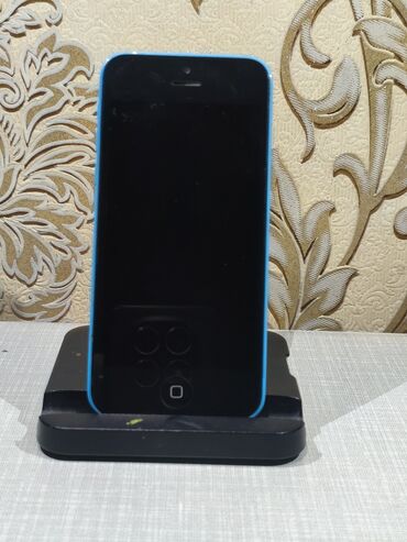 Apple iPhone: IPhone 5s, Б/у, 16 ГБ, Голубой, Кабель — 8