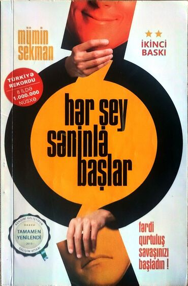 Bədii ədəbiyyat: Mümin Sekmanın "Hər şey səninlə başlayar" və Nik Vuyicicin "Hüdudsuz"