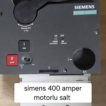 Siemens 400A motorlu şalter - Marka/model: Siemens, motorlu şalter