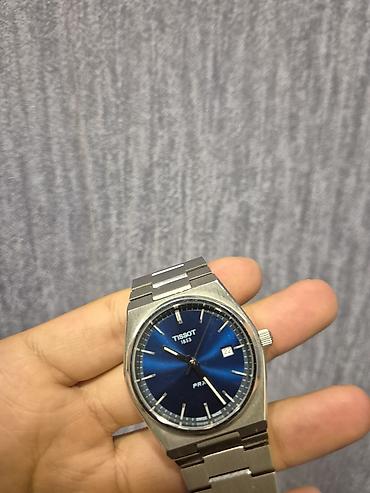 Наручные часы: Б/у, Наручные часы, Tissot, цвет - Голубой — 5