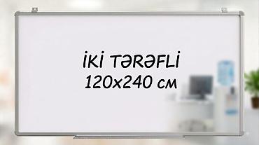 lövhələr: İki tərəfli marker taxta – 120x240 sm - Ölçü: 120 x 240 sm, geniş — 1