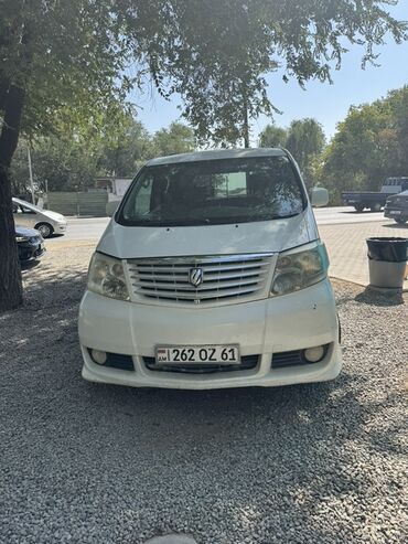 толк сатам: Toyota Alphard V6, правый руль, белый минивэн. Кузов и экстерьер: -