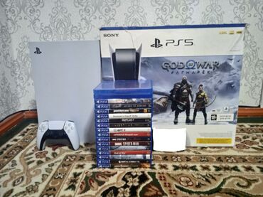 плейстейшен 4 слим цена бишкек: Продаю приставку Playstation 5 fat состояние хорошое и в комплект идут