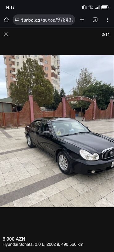 купить катер в баку: Hyundai Sonata: 2 l | 2002 il