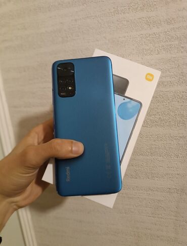 Xiaomi: Xiaomi Redmi Note 11, 128 GB, rəng - Mavi, 
 Barmaq izi, Face ID