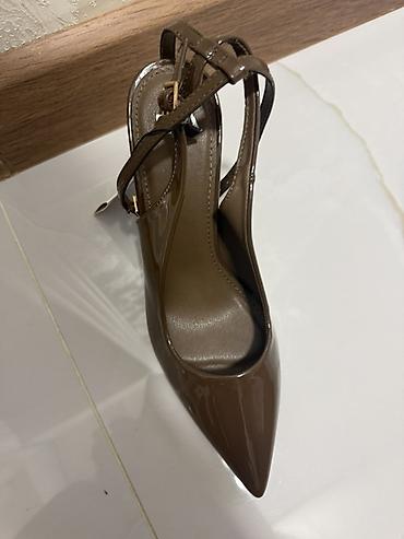 Tuflilər: Tuflilər, Zara, Ölçü: 38, rəng - Qəhvəyi, Yeni — 3