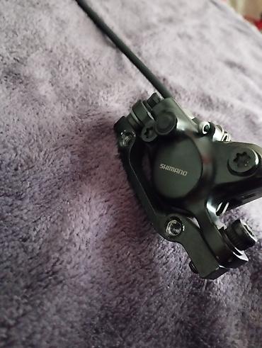 velosiped diski: Shimano mt200 qabaqdır ideal vəziyyətdədir yağı çoxdur - Brend — 5