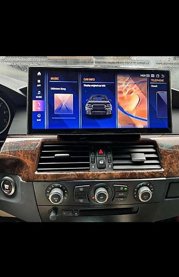 Мультимедийная Android‑магнитола для BMW Е60 12,3 дюйм (форм‑фактор
