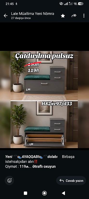 ucuz paltar dolabi: _*Yeni 👣👟AYAQQABI👟👣dolabı*_ Birbaşa istehsalçıdan alın‼️ Qiymət  — 1