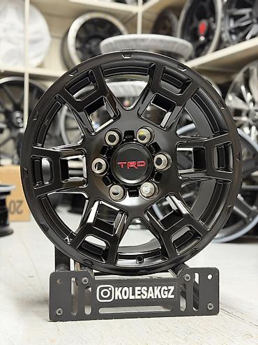racing dynamics: Литые Диски R 17 TRD, Комплект, отверстий - 6, Новый — 4