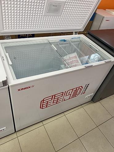 Морозильный ларь XINGX с раздвижными стеклянными внутренними крышками