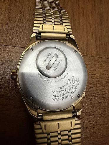 qizil sepler: Timex Q Quartz qol saatı - Model: Timex Q (TW2U6200) - Mexanizm — 3