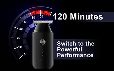 tostur: Mini Trimmer VGR 932 - 6000 RPM / 600mAh / 120 Dəqiqə / Cord/Cordles — 4