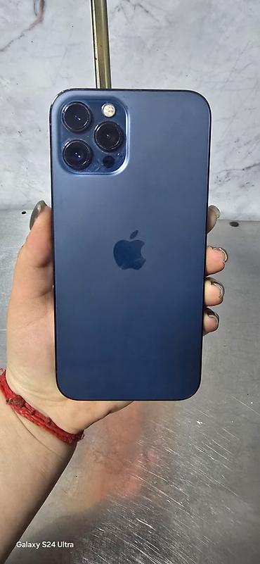 Apple iPhone: IPhone 12 Pro Max, Б/у, 128 ГБ, Синий, 100 % — 3