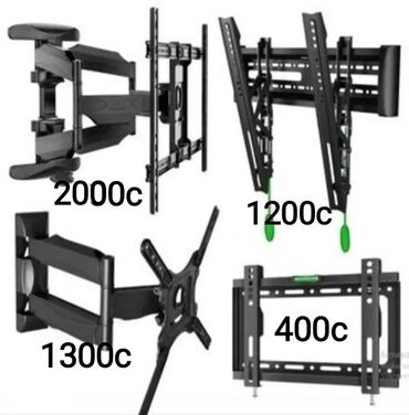 Установка телевизоров: Кронштейн для телевизора поворотно-наклонный от32до65дюймов (продажа и — 12