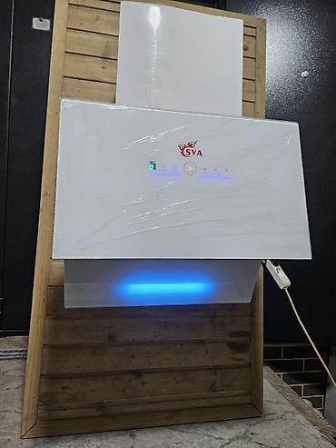 Кухонные вытяжки: Продаю Мощные без шумные вытяжки, каленое стекло, управление — 8