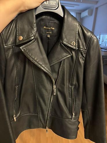herbi geyim: Dəri kurtka, Massimo Dutti, S — 1