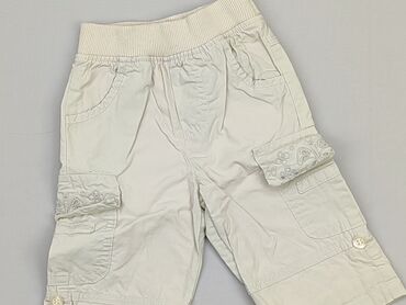 białe spodnie wide leg: Niemowlęce spodnie materiałowe, 3-6 m, 62-68 cm, stan - Dobry