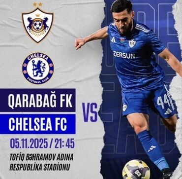 бачок: Məhsul: Qarabağ FK – Chelsea FC oyununun biletləri Tədbir: - Yarış