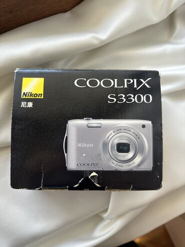 Фотоаппараты: Orjinal Nikon Coolpix S3300 modelidir. Yeni kimidir və bütün detalları