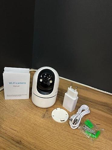 Simsiz WiFi PTZ kamera Simsiz wifi kamera ptz kamera 🏠📹 Daxili Wi‑Fi