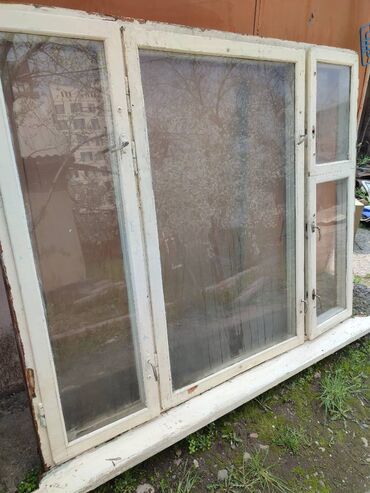 ширма перегородка бишкек: Окно двойные стекла 177 на 145 см. Всё стекла целые. Рамка со стеклом