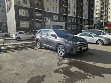 авто в рассрочку без банка рядом просп. жибек жолу, бишкек: Toyota Highlander: 2016 г., 3.5 л, Автомат, Бензин, Внедорожник