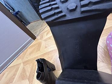 boot: Pull&Bear, Ölçü: 39, rəng - Qara, İşlənmiş — 2
