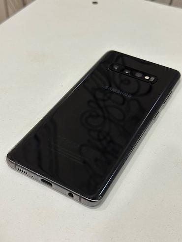 tab s10: Samsung Galaxy S10 Plus, 128 GB, rəng - Boz, Face ID, Simsiz şarj, İki sim kartlı — 3