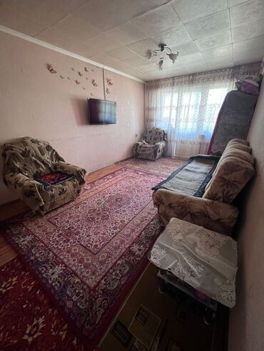 снять квартиру на долгий срок в бишкеке ок: 1 комната, 36 м², 104 серия, 1 этаж, Косметический ремонт