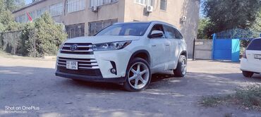 200 белый: Toyota Highlander: 2015 г., 3.5 л, Автомат, Гибрид, Внедорожник