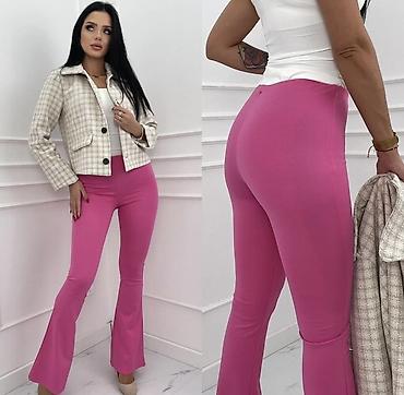 Pantalone: 🔥Ženske pantalone sa zvonastim nogavicama – više boja
✅1900 din — 9