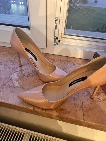 Tuflilər: Qadın ayaqqabıları dəsti - Qara dəri mules – Time Lover brendi, 40 — 7