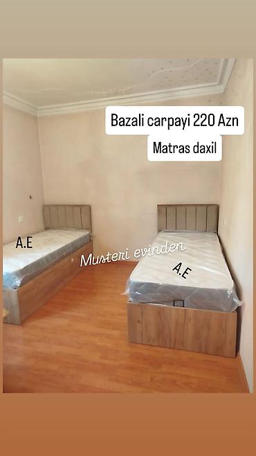 Bazali carpayi 220 Azn Matras daxil Reng secimi var Şeher daxili