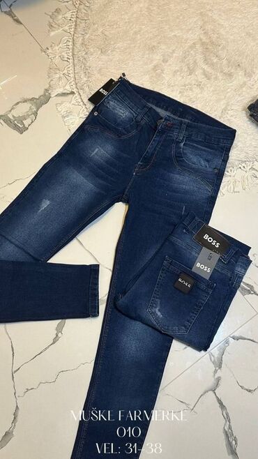 Farmerke: I. 12. Novi modeli muških farmerki
Vrh kvalitet
Vel. 31-38
3799 — 10