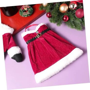 Praznična dekoracija: Ukras, bоја - Crvena, Novo — 5