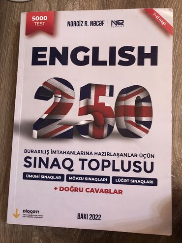 9 cu sinif ingilis dili testleri pdf: Nergiz Necef 250 toplu 8m Cox istifade olunmayib,ici yazisizdir Butun